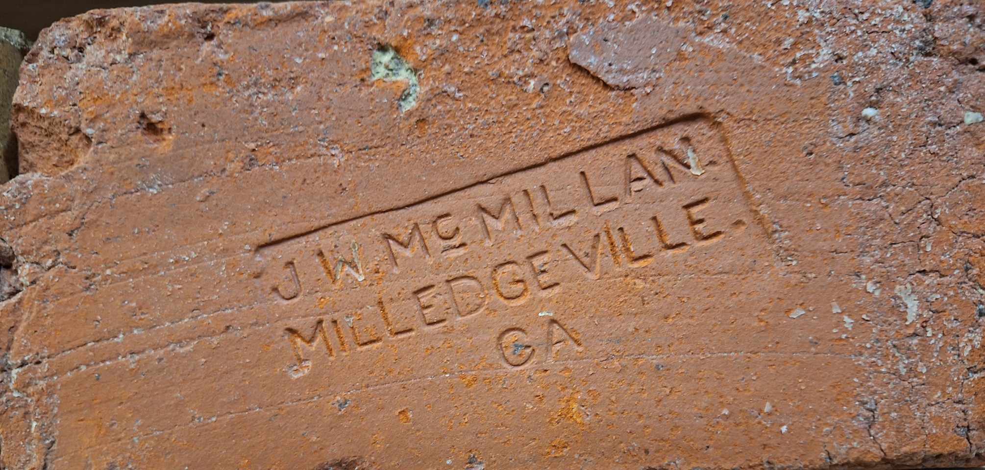 JW McMillan  - Milledgeville , GA